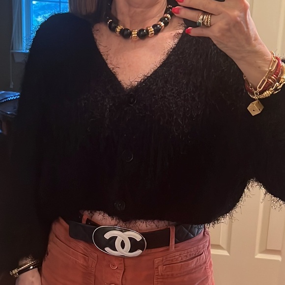 18 karat gold and black onyx necklace - Picture 9 of 9